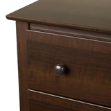 Ellsworth Espresso 2-drawer Nightstand