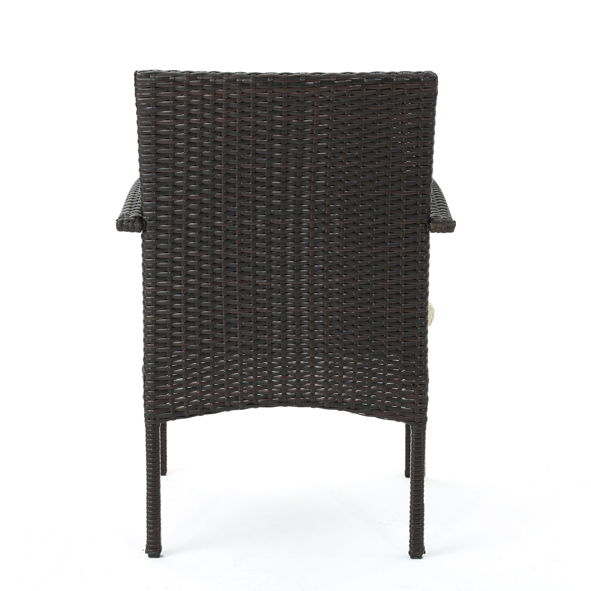 Elmar Outdoor 7 Piece Wood and Wicker Expandable Dining Set by Christopher Knight Home