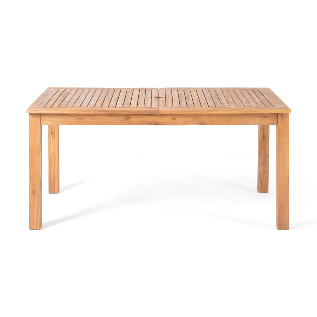 Elmar Outdoor 7 Piece Wood and Wicker Expandable Dining Set by Christopher Knight Home
