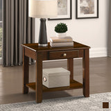 Elmira Wood End Table