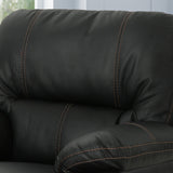 Elodie Faux Leather Swivel Power Glider Recliner by Christopher Knight Home