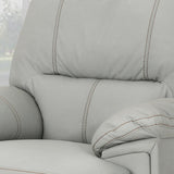 Elodie Bubba PU Faux Leather Swivel Power Recliner by Christopher Knight Home