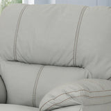 Elodie Faux Leather Swivel Power Glider Recliner by Christopher Knight Home