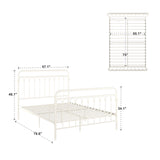 Eloise Metal Arches Platform Bed by iNSPIRE Q Classic