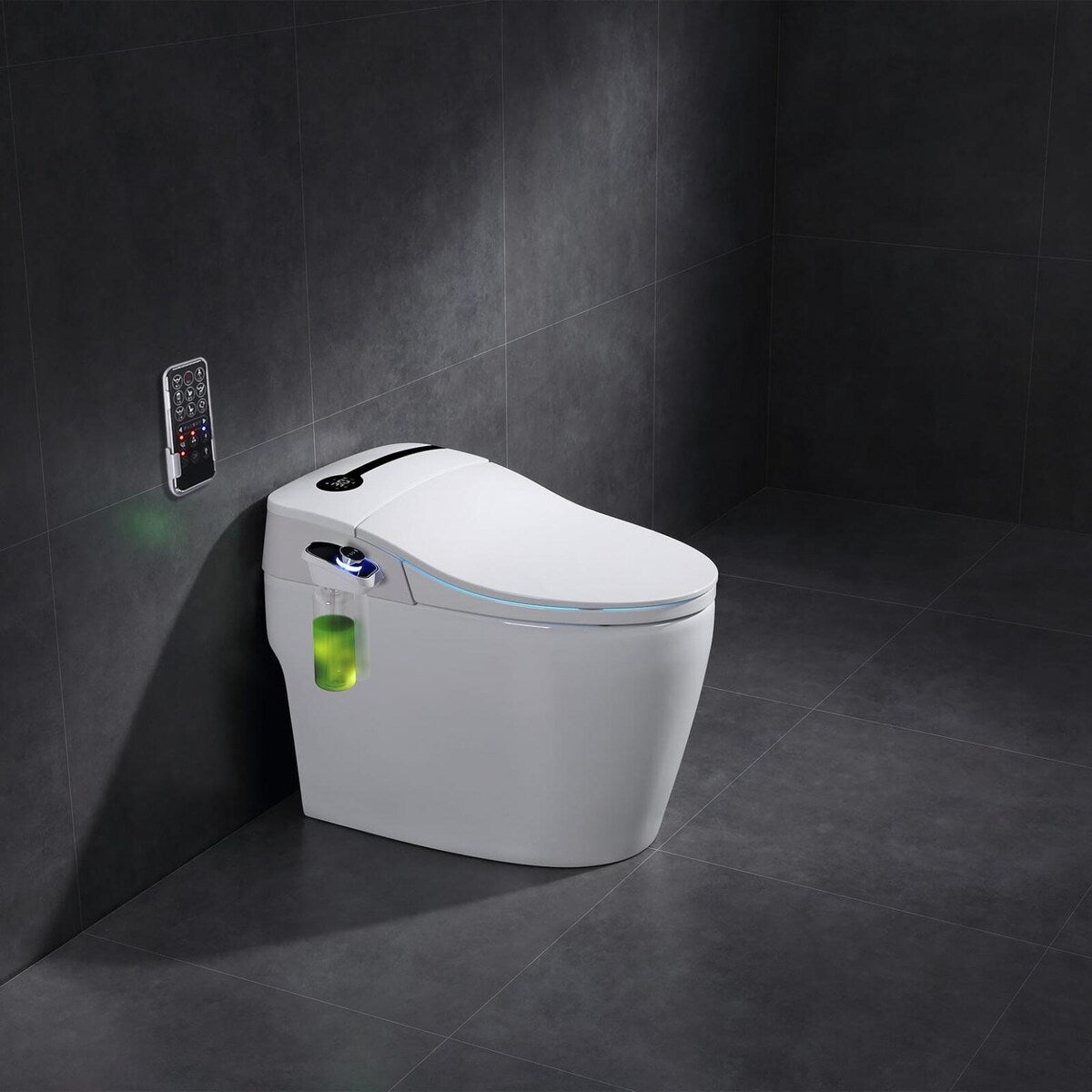 Elongated One-Piece Smart Toilet (Seat Included)