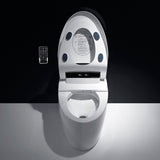Elongated One Piece Smart Toilet