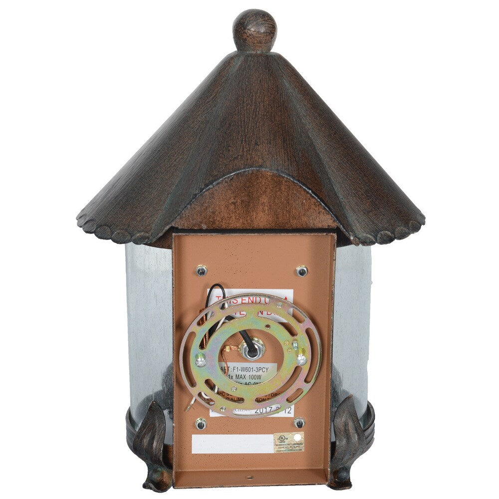 Elphin Outdoor LED Wall Lantern - 3 Panels