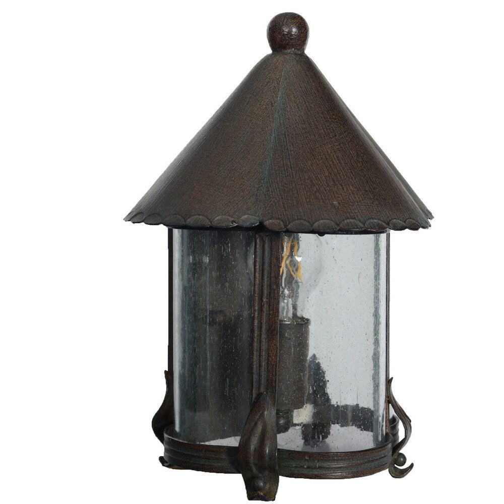 Elphin Outdoor LED Wall Lantern - 3 Panels