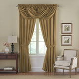 Elrene Versailles Faux Silk Waterfall Window Valance - 52" w x 36" l