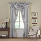 Elrene Versailles Faux Silk Waterfall Window Valance - 52" w x 36" l