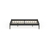 Elsie Fabric Bed Frame in Brown