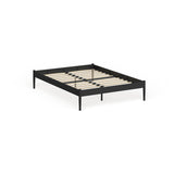 Elsie Fabric Bed Frame in Brown