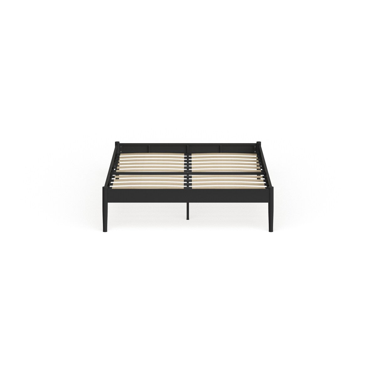 Elsie Fabric Bed Frame in Brown