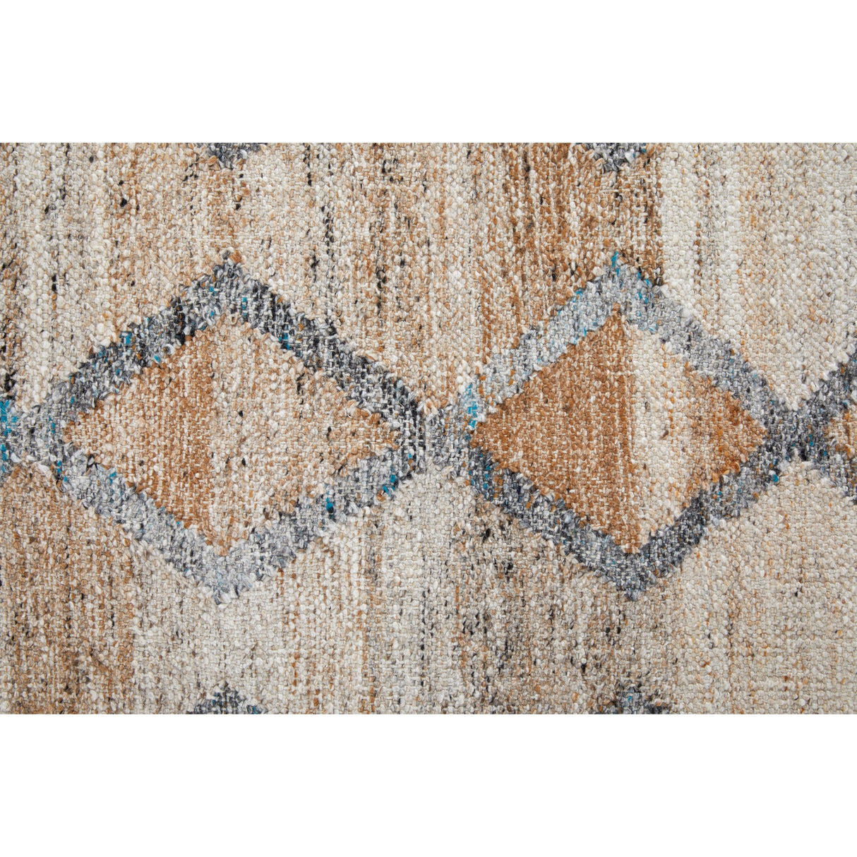 Elstow Transitional PET Yarn Charcoal Gray/Beige Area Rug