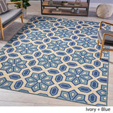 Elvina Indoor Geometric Area Rug by Christopher Knight Home - 7'10 x 10'10