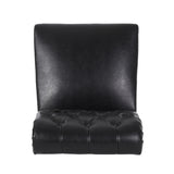 Elwood Tufted Rolltop Dining Chairs (Set of 4) by Christopher Knight Home