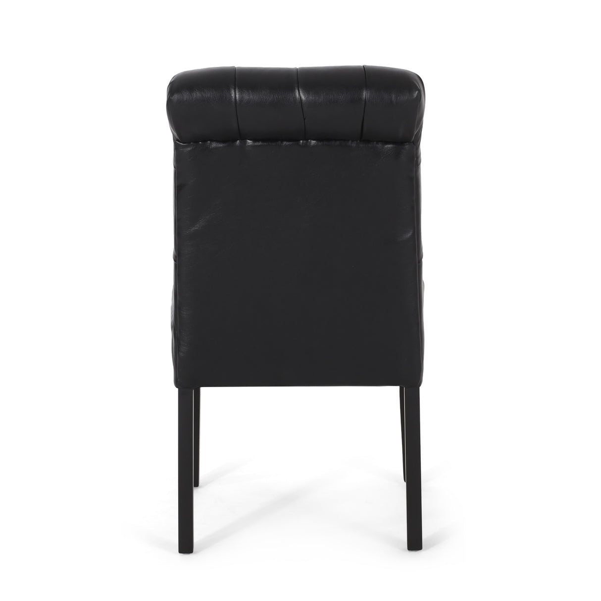 Elwood Tufted Rolltop Dining Chairs (Set of 4) by Christopher Knight Home