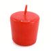 Elyon Votive Unscented Wax Candles 15 Hours Burn Time