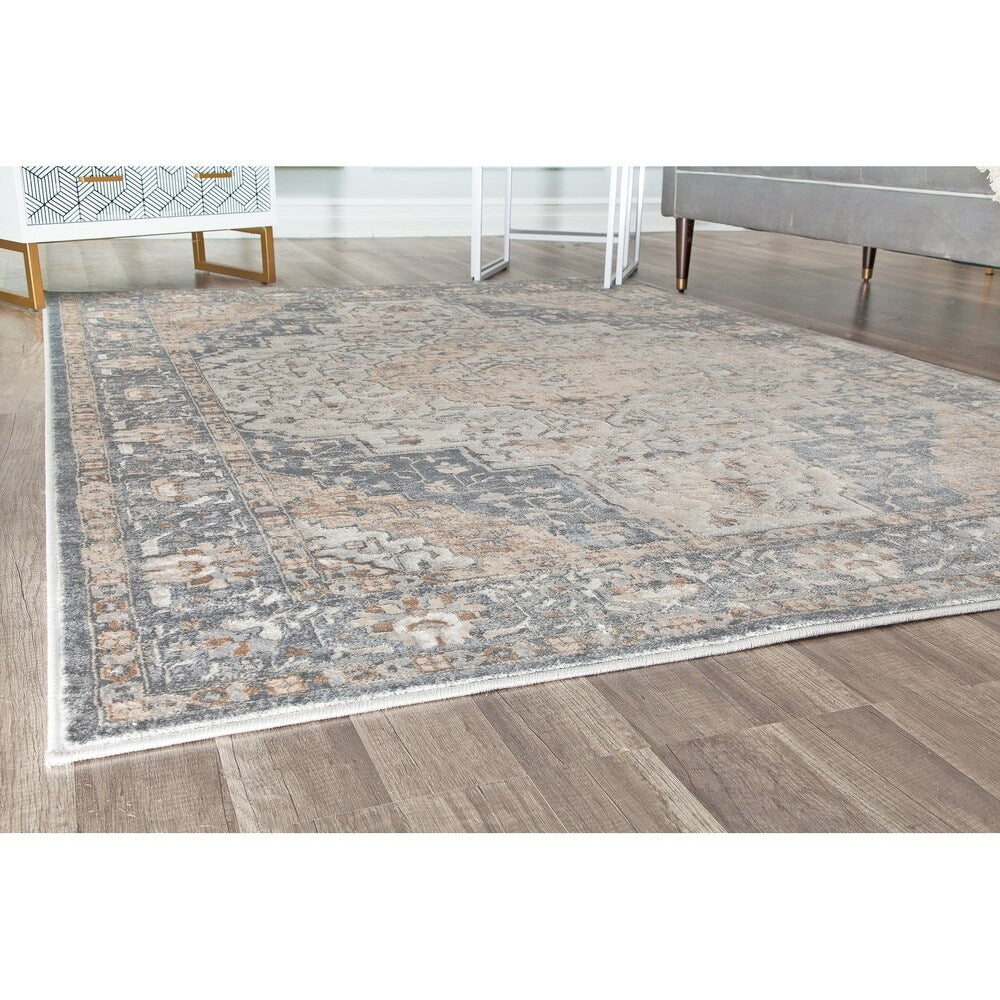 Emali Vintage Geometric Area Rug by Rugs America