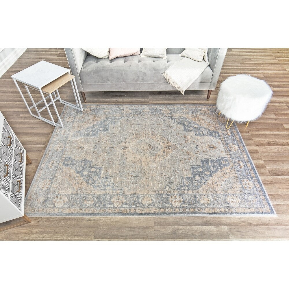 Emali Vintage Geometric Area Rug by Rugs America