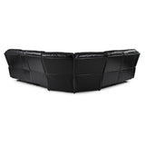 Ember Reclining Sectional Sofa with Console