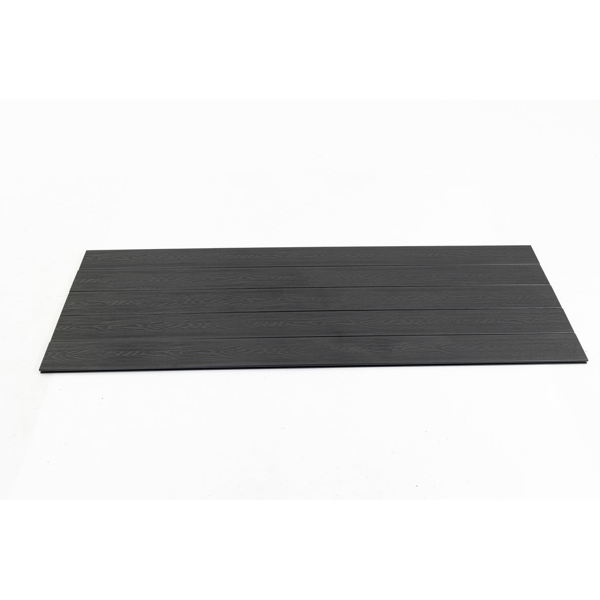 Embossing Composite Decking Boards - Wood Plastic Composite Decorative Flooring, Five-Piece Set - Garden & Outdoor Furniture