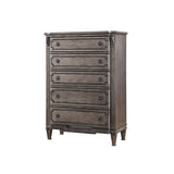 Allure Weathered Gray 5-Drawer Chest