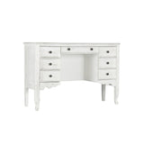 Emerald Home Distressed Antique White Dressing Table