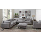 Strick & Bolton Sosa Dove Grey Modular Sectional