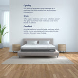 Emma 12-inch Visco-Elastic Memory Foam Mattress