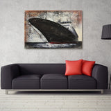 "Bow" Primo Mixed Media Hand Painted Iron Wall Sculpture