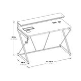 Emulator Battlestation Gaming Desk with RGB LED Lights