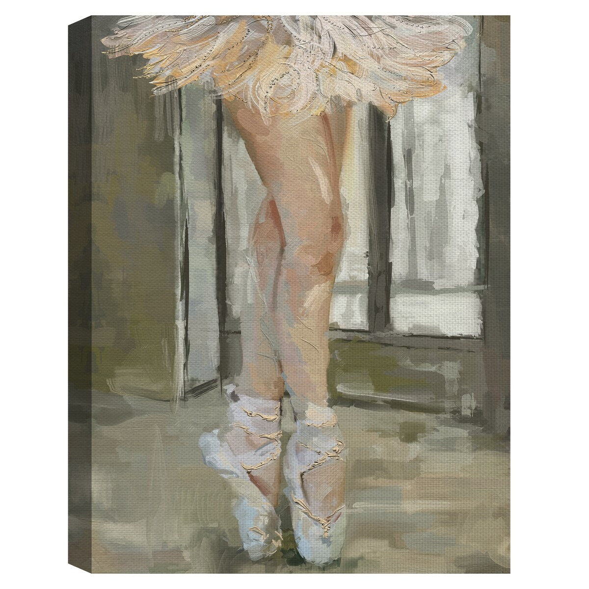 En Pointe Canvas Art Print