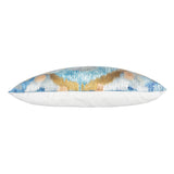 Enchant Home Serino Blue Velvet Pillow