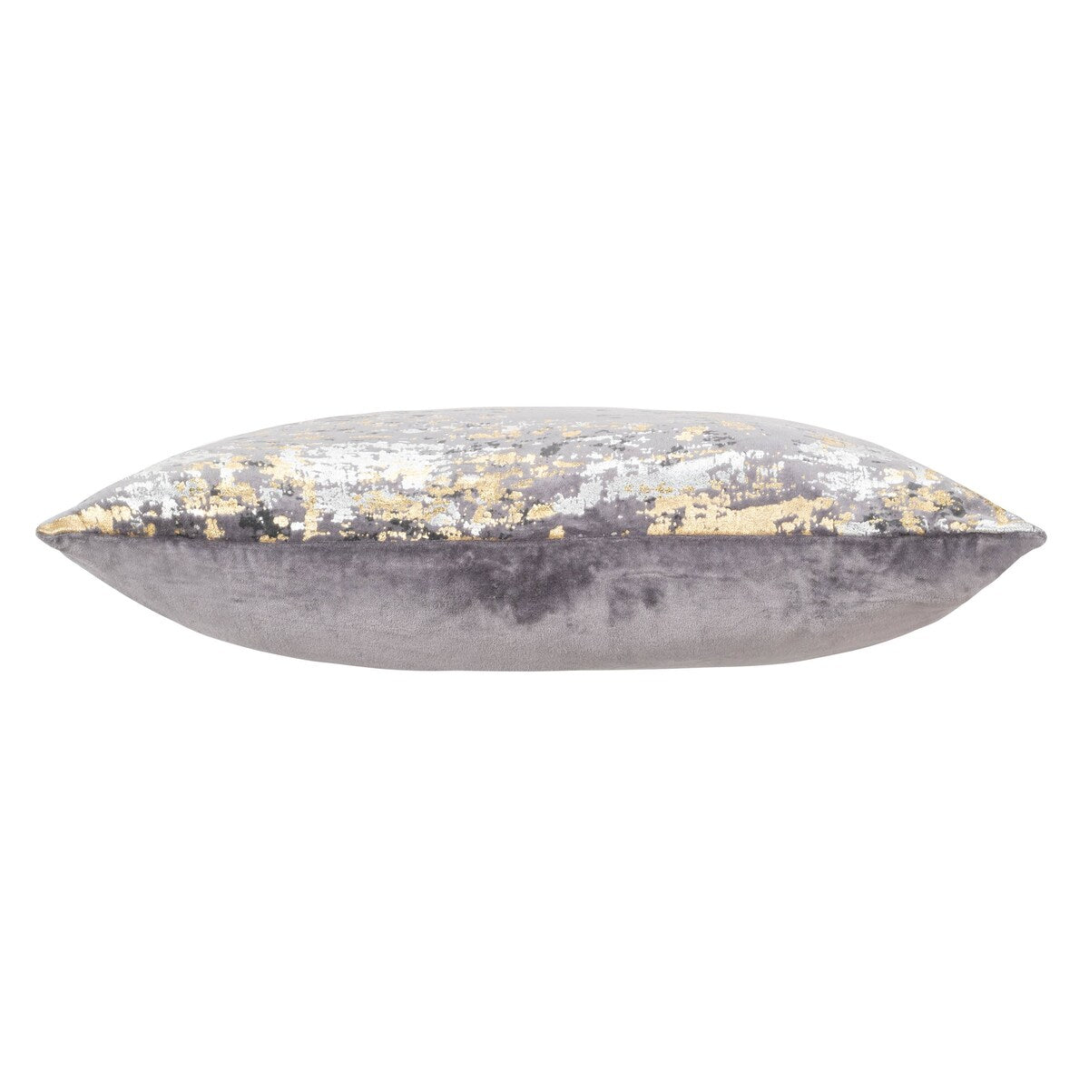 Enchant Home Sona Grey Gold and Silver Pillow