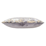 Enchant Home Sona Grey Gold and Silver Pillow