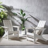 Encino Outdoor Adirondack Chairs (Set of 2) by Christopher Knight Home