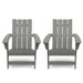 Encino Outdoor Adirondack Chairs (Set of 2) by Christopher Knight Home