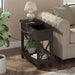 End Table with Charging Station