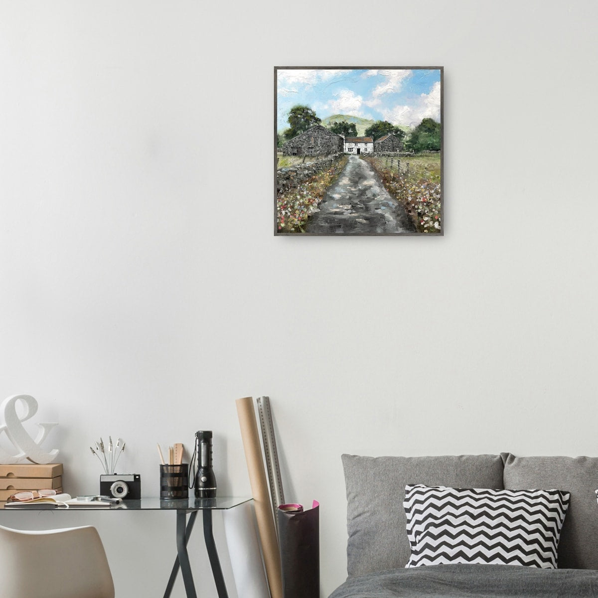End of the Road By Studio Arts Canvas Art Print