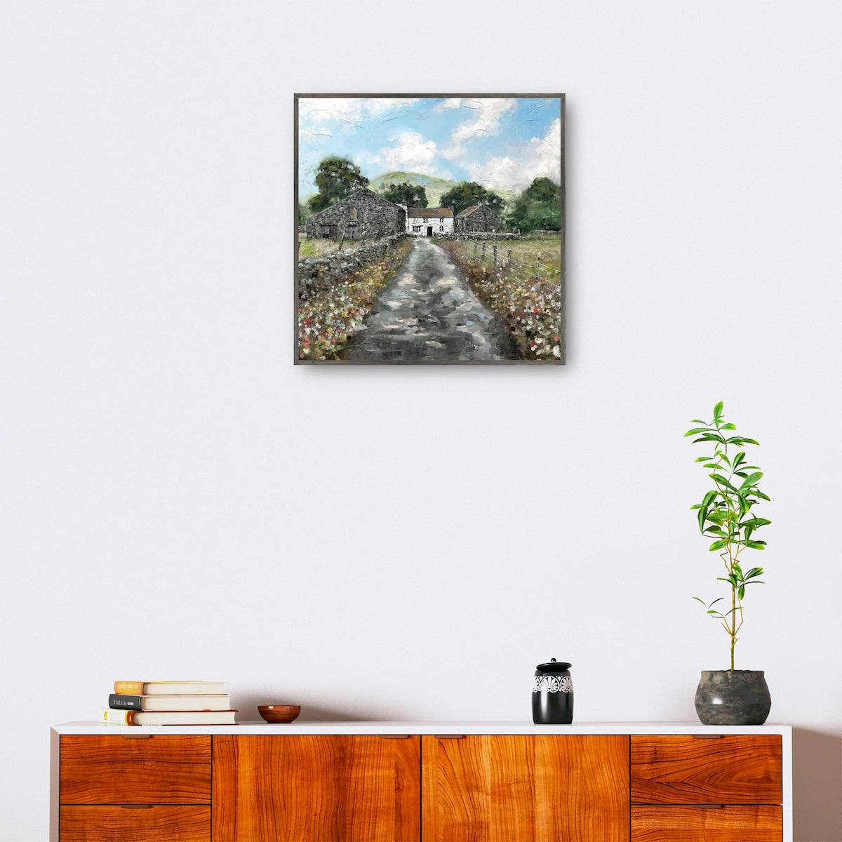 End of the Road By Studio Arts Canvas Art Print