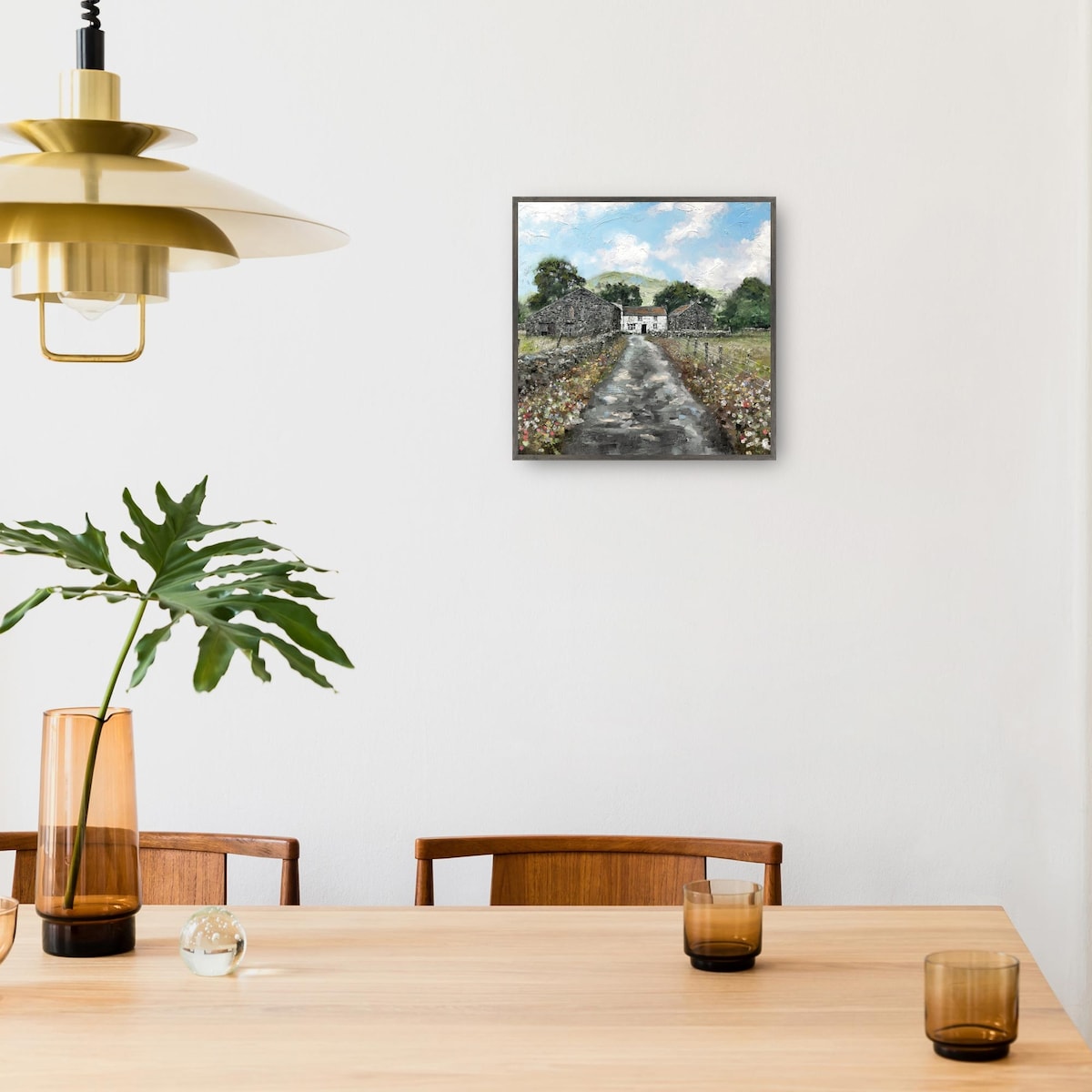 End of the Road By Studio Arts Canvas Art Print