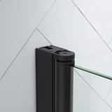 Endless Pasadena Corner and Base 34" W x 74 3/4" H Black
