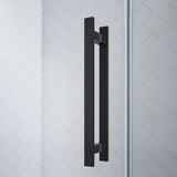 Endless Pasadena Corner and Base 34" W x 74 3/4" H Black