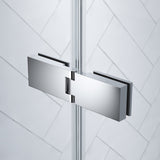 Endless Tampa Corner 35 11/16 to 36 7/8" W x 72" H CHR