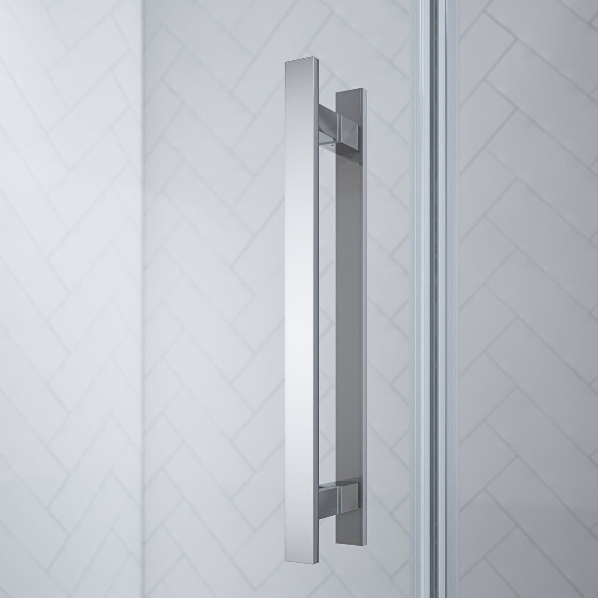 Endless Tampa Corner 35 11/16 to 36 7/8" W x 72" H CHR