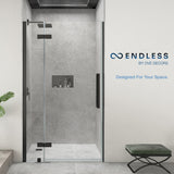 Endless Tampa Alcove and Base 54" W x 74 3/4" H SN