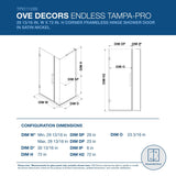 Endless Tampa-Pro Corner 29 13/16" W x 72" H SN