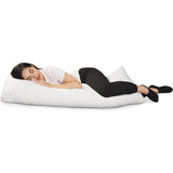 EnerPlex Body Pillow for Adults - Pillow Shredded Memory Foam Pillows - L