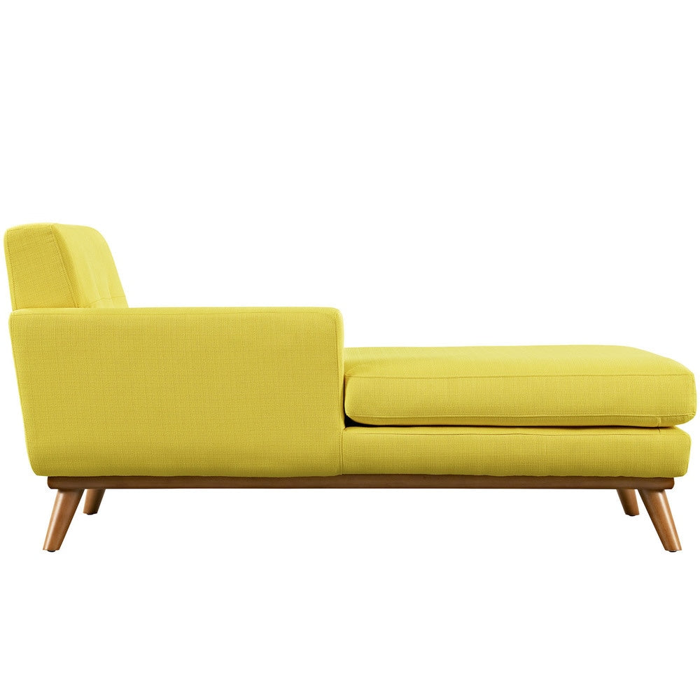 Engage Left-Arm Mid Century Chaise Lounge